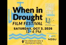 When in Drought Film Festival October 3