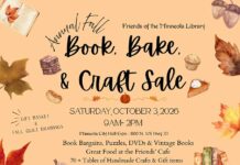 Minneola Book, Bake and Craft Sale (Oct 3)