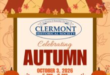 Celebrate Autumn At Clermont Historic Village on October 3