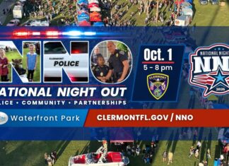 National Night Out Returns to Clermont For An Evening of Family Fun, Community Connections, And Public Safety