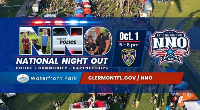 National Night Out At Clermont Waterfront Park (October 1)