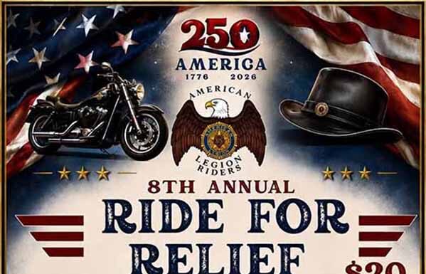8th Annual Ride for Relief: Ride with Purpose, Ride for the Heroes (October 10)
