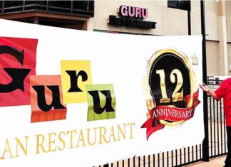 Guru Indian Restaurant Celebrates 12 Tasty Years! Plus Now Offering Clermont a Beautiful Venue for All of Your Special Events