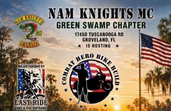 Ride And Combat Hero Bike Build to Honor Wounded Army Veteran with Custom Motorcycle Presentation (Sept 27)
