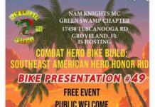 Ride And Combat Hero Bike Build to Honor Wounded Army Veteran with Custom Motorcycle Presentation (Sept 27)