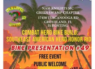 Ride And Combat Hero Bike Build to Honor Wounded Army Veteran with Custom Motorcycle Presentation (Sept 27)