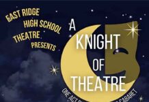 A Knight of Theatre Opens November 12 at East Ridge High School