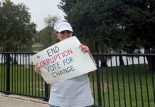 No Kings: Clermont Rally Calls On Voters To Stand Against Hate, Protect Democracy, And Vote Early
