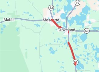FDOT Plans S.R. 33 Resurfacing in Mascotte and Groveland