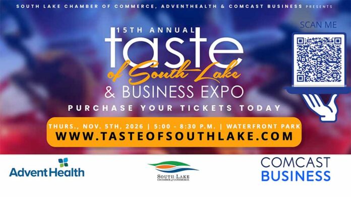 Taste of South Lake image with QR code
