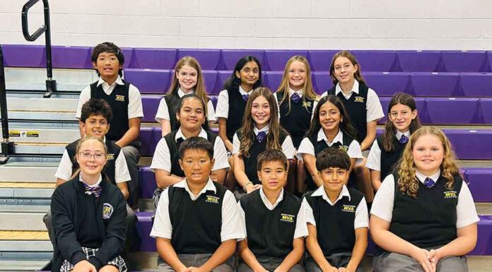 The Montverde Academy Middle School Welcomes New Honor Council Members